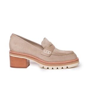 Bernardo Selma loafer Clay Split Suede 7.5